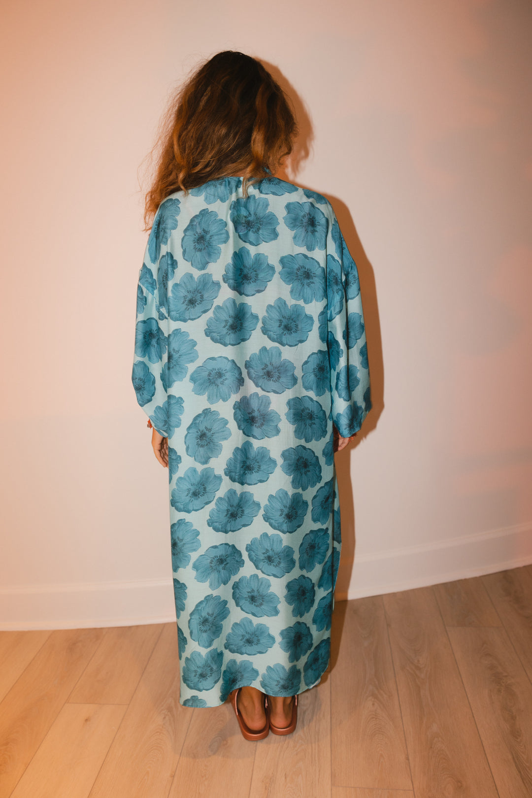 Adriana Degreas tie front caftan