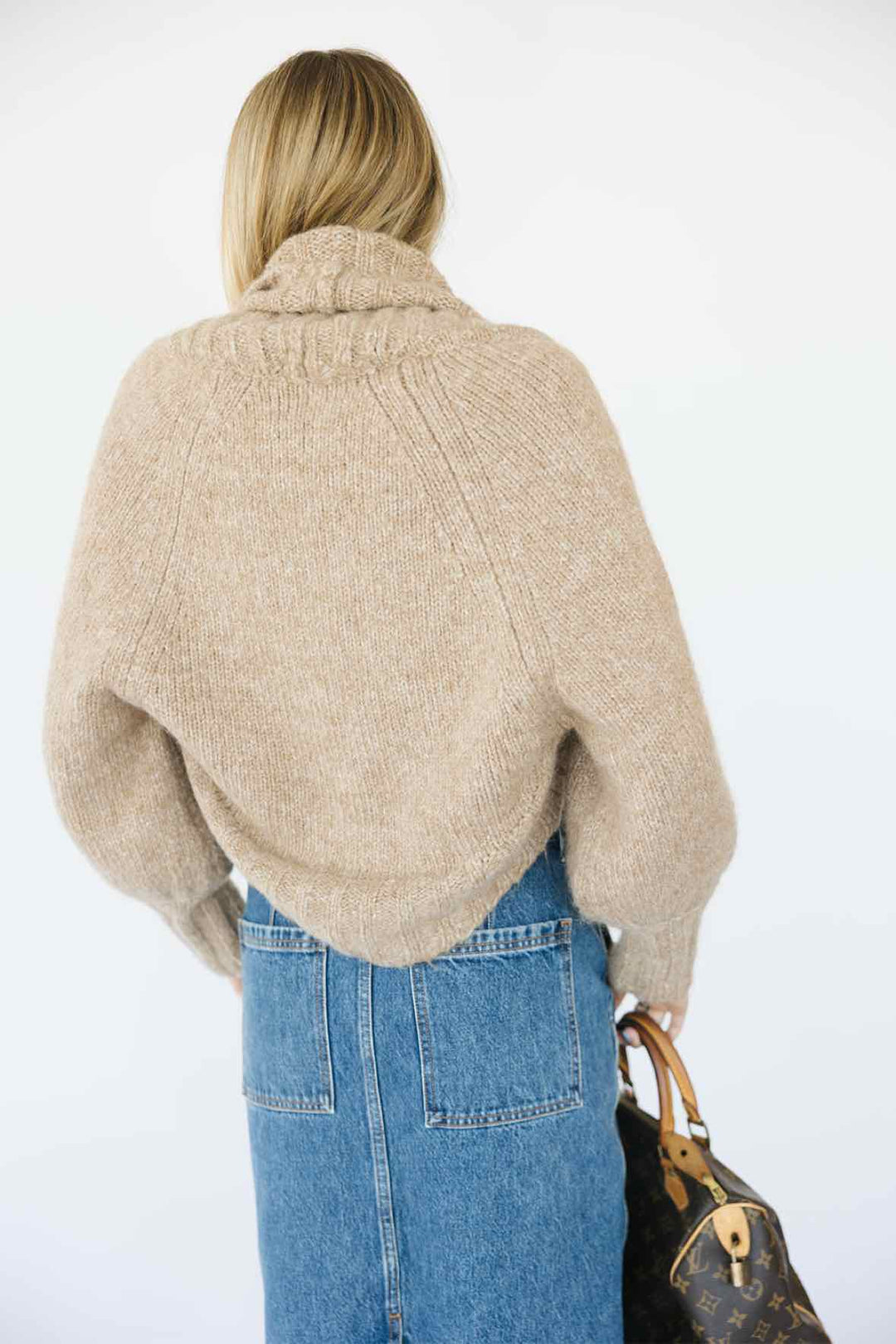 Cult Gaia Size Small Brown Top