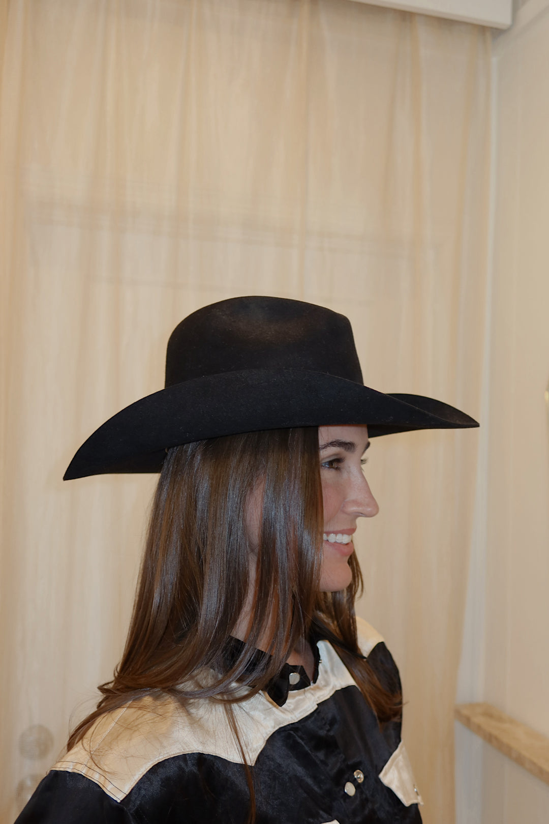 Kemo Sabe Size XS Black Felt Cowgirl Hat