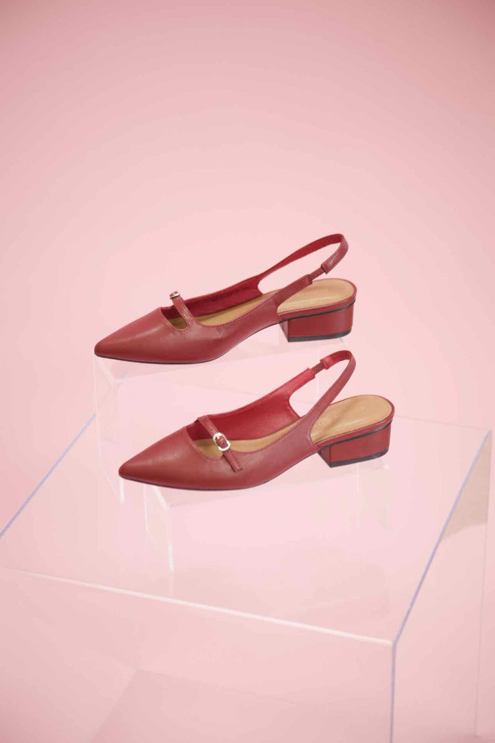 Chinese Laundry Shoe Size 6 Pointed Toe Slingback Flats