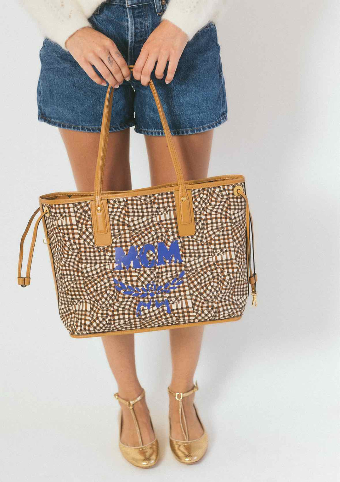 MCM Cognac Purse
