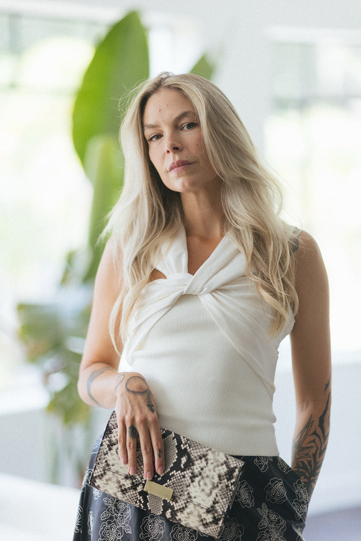 Simkhai Size XS Off Shoulder Ribbed Top