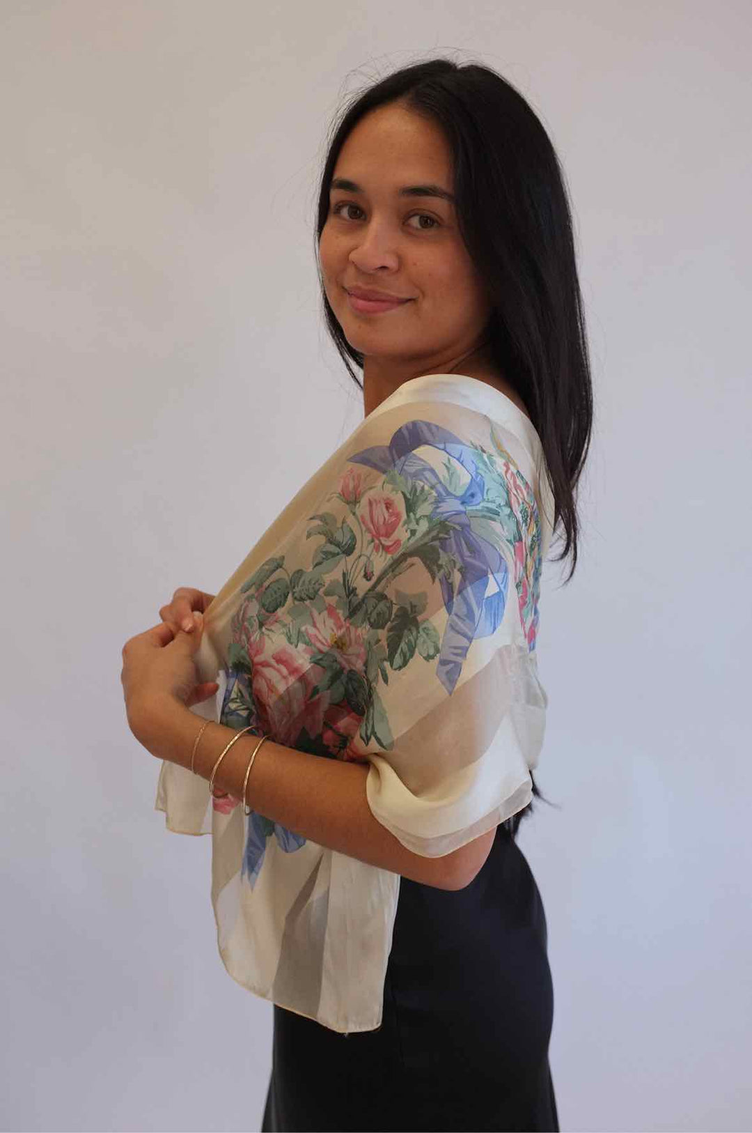 Unbranded Cream Scarf