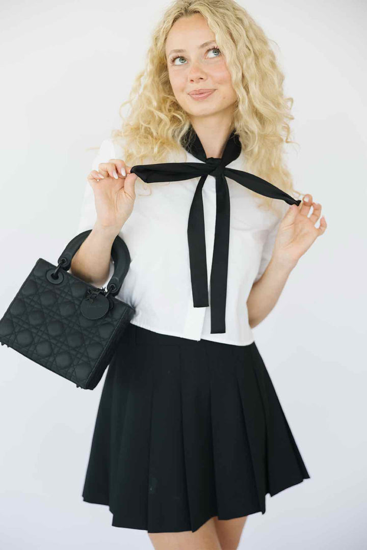 Dior Size Small Matte Black Purse