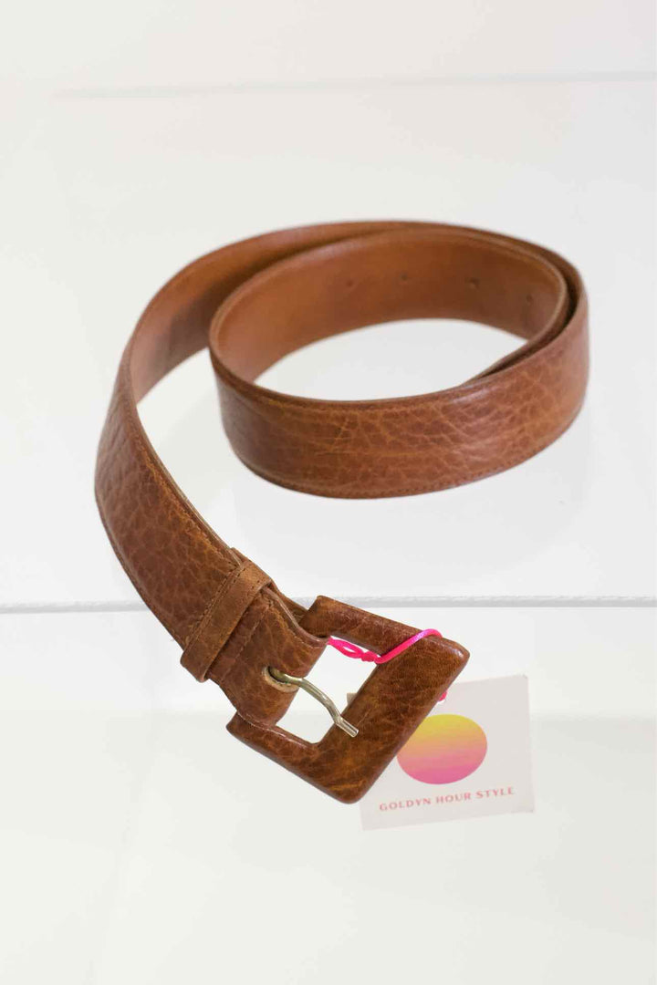 The Leather Shop Size Small Brown Belt