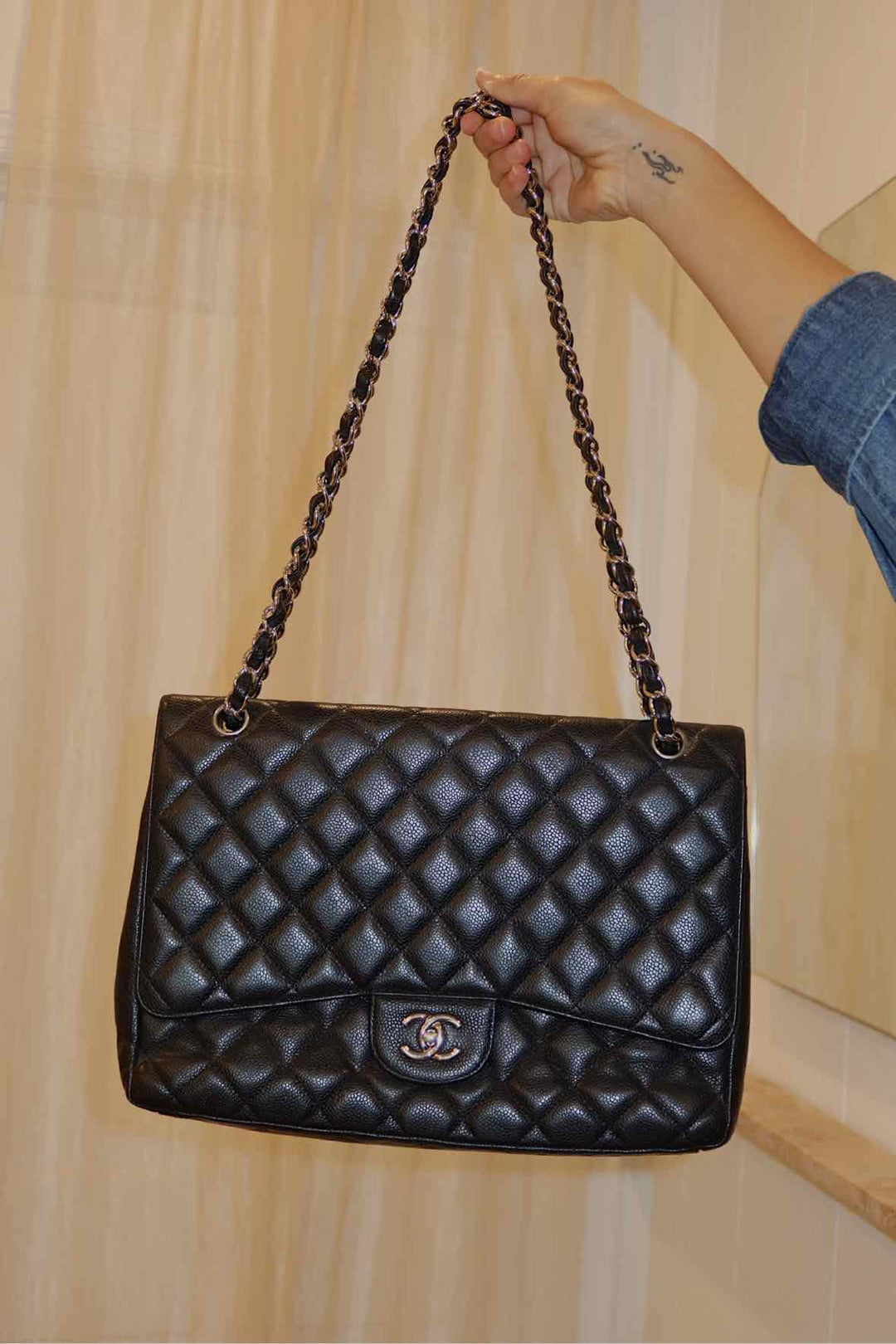 Chanel Classic Flap Quilted Black Purse