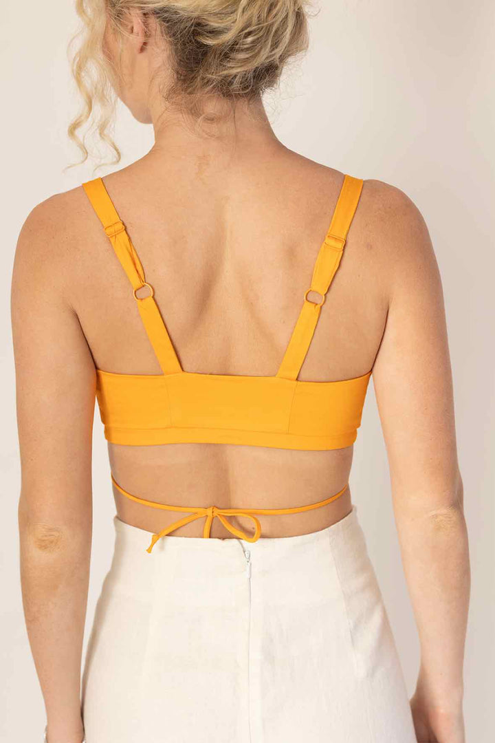 For Love and Lemons Size XS Orange Top