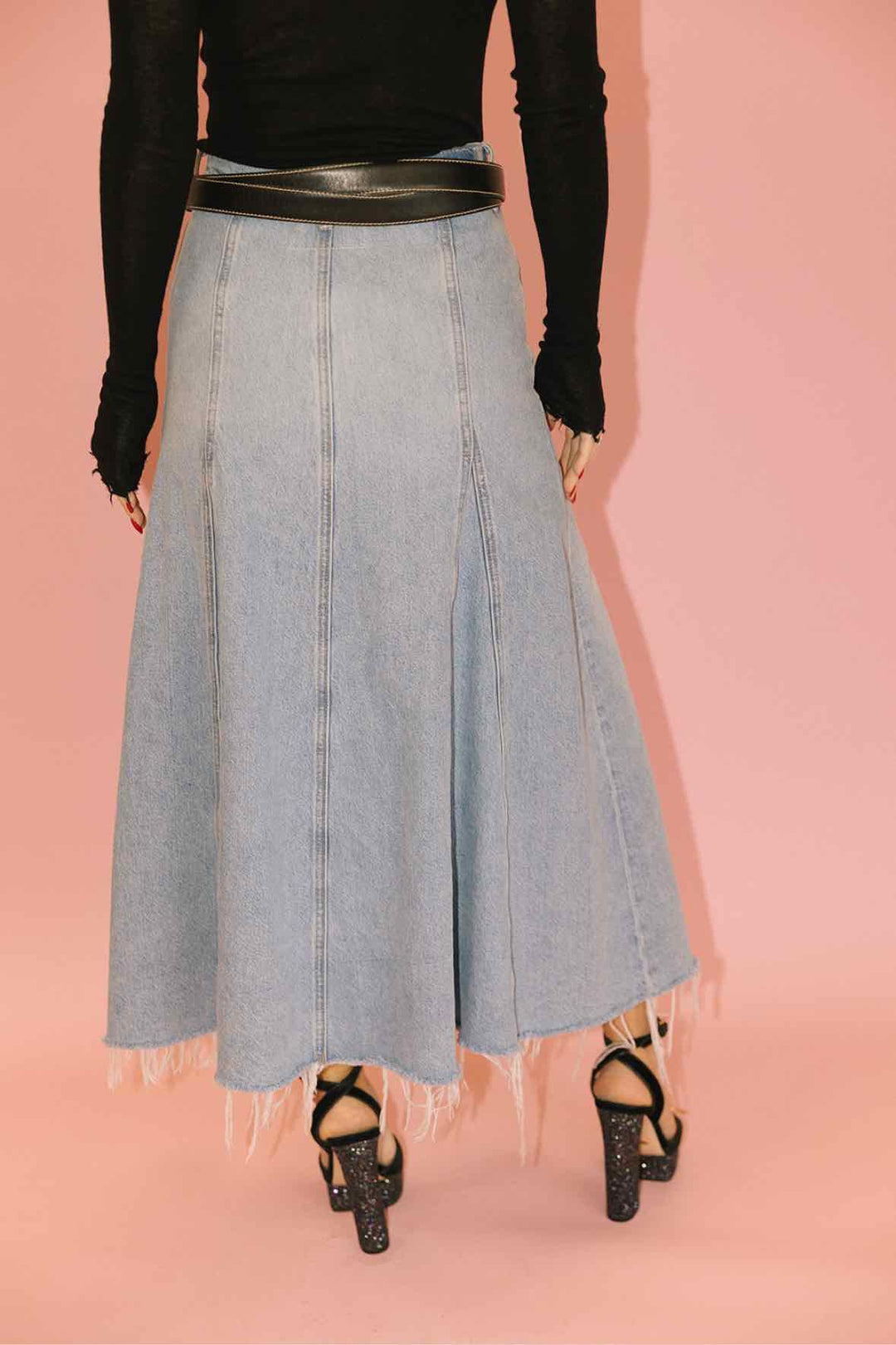 Mother Denim Size 25 Denim Skirt