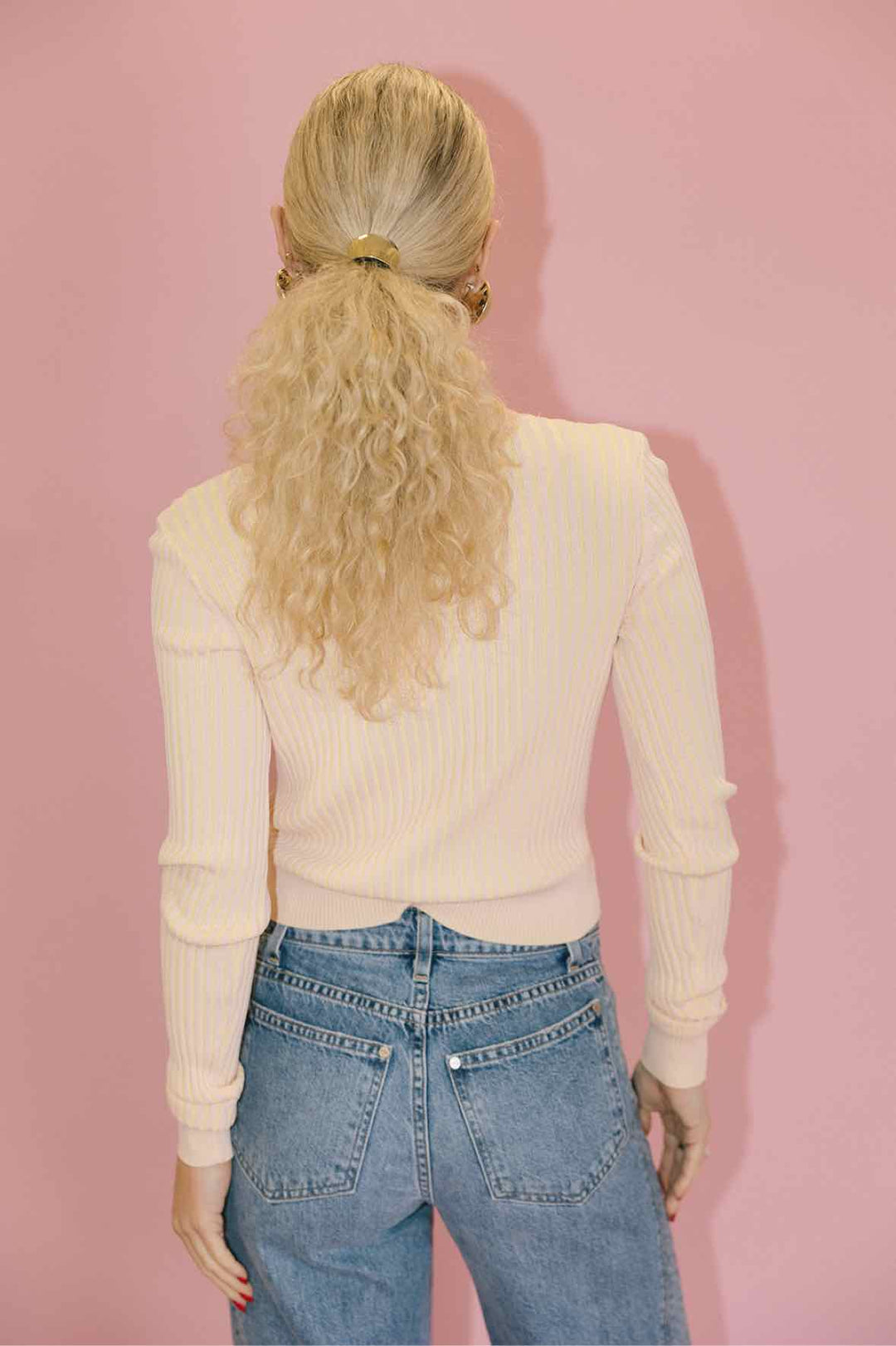 L Space Size Small Pink Top