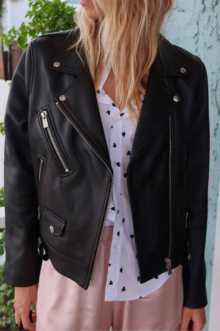 Anine Bing Size Large Black Jacket