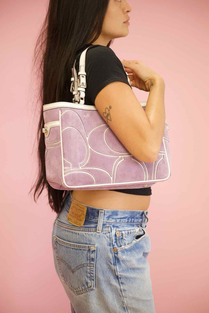 Coach Purple Purse
