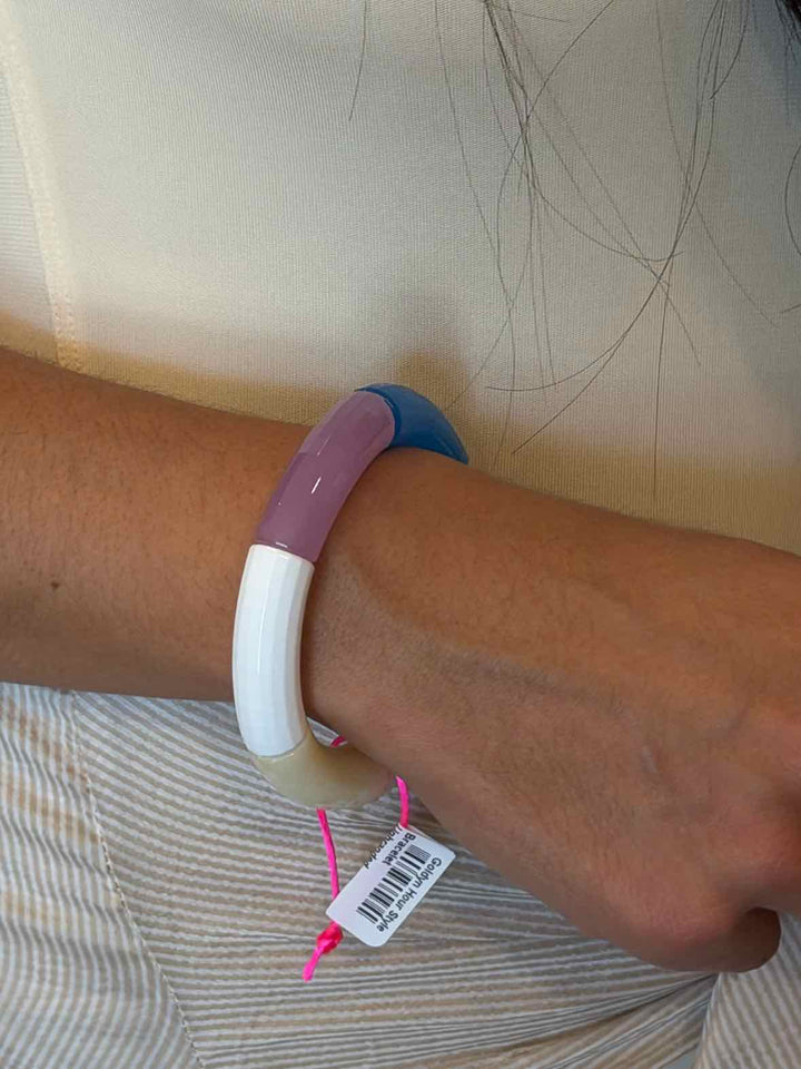 Multi Colored Chunky Bracelet