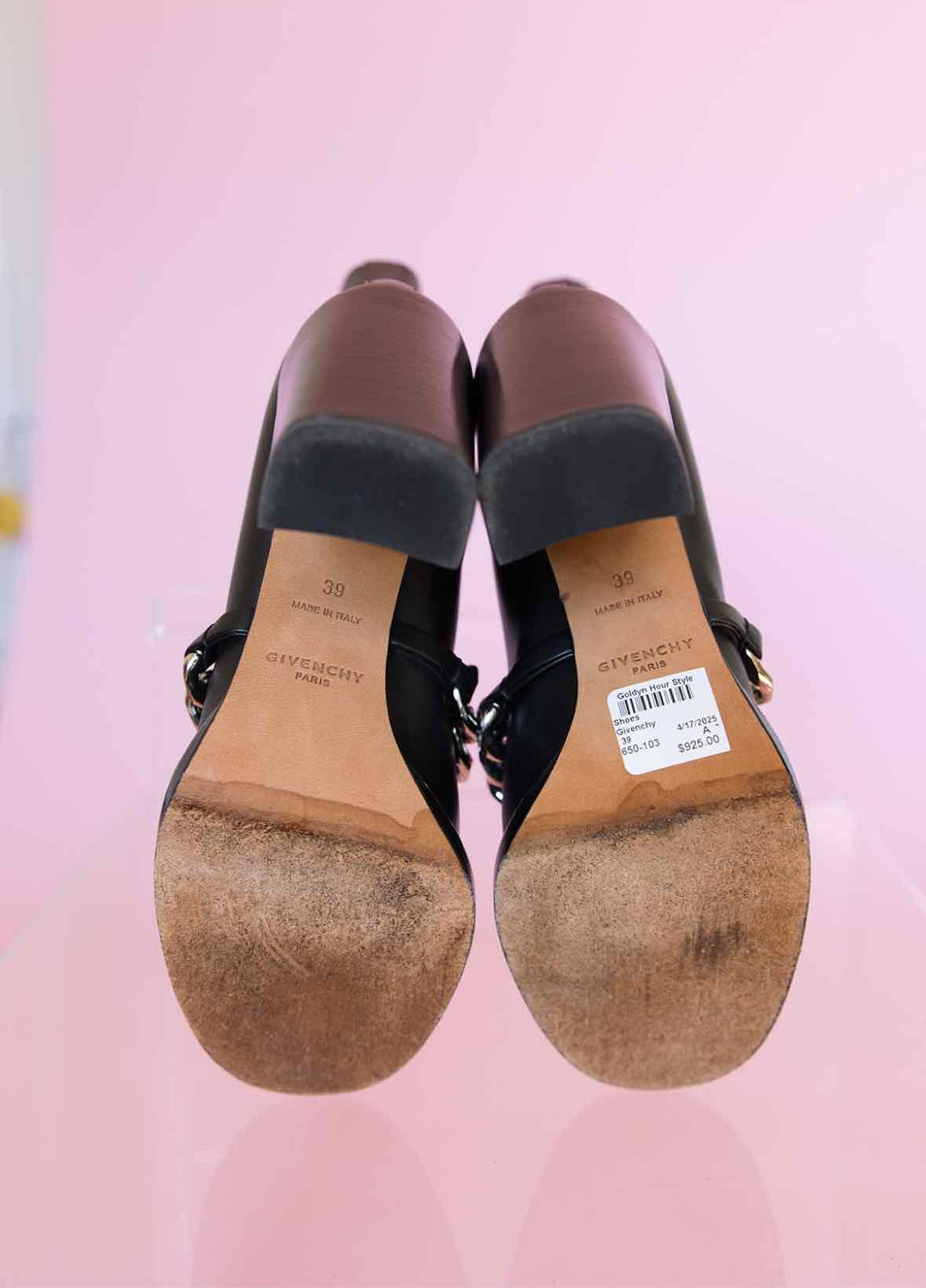 Givenchy Size 39 Black Shoes