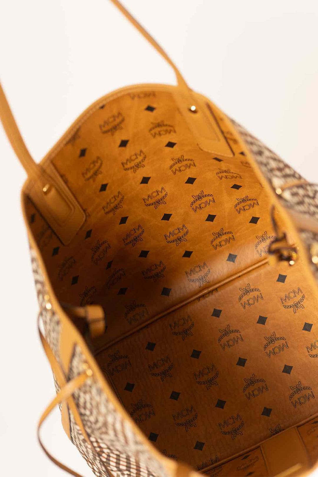 MCM Cognac Purse