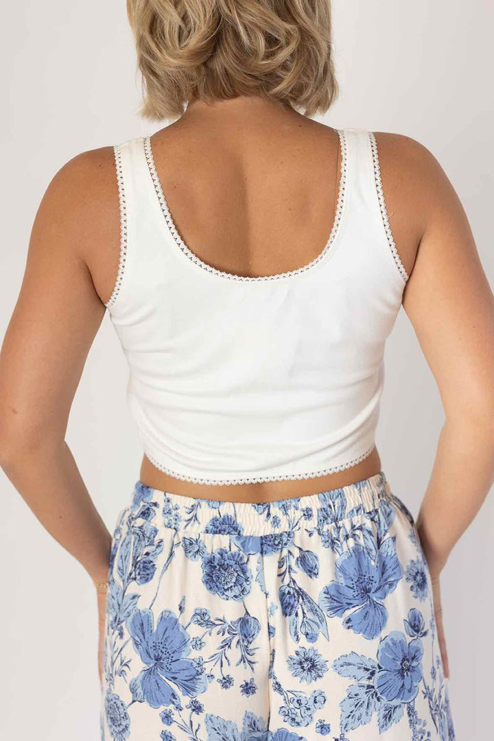 NLT Size Large White Top