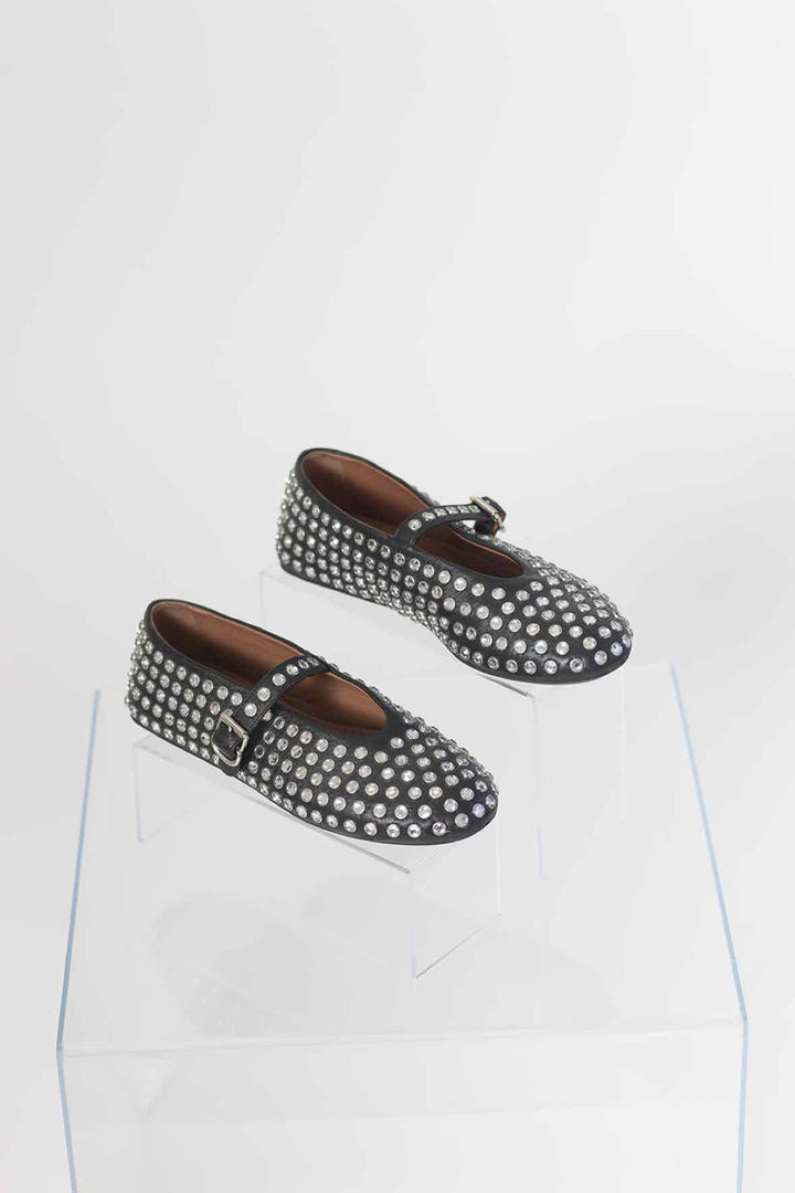 Alaia Size 38 Black Shoes