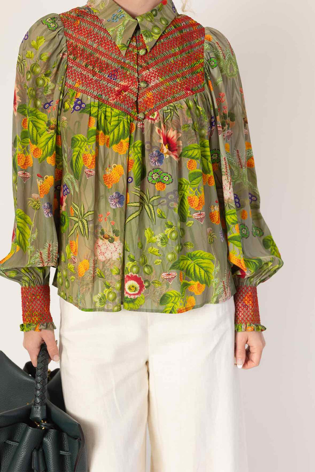 Love Binetti Size XS Green Shirt
