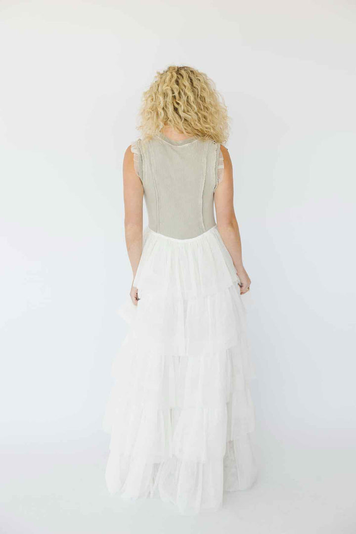 Free People Size XS Tulle Maxi Dress