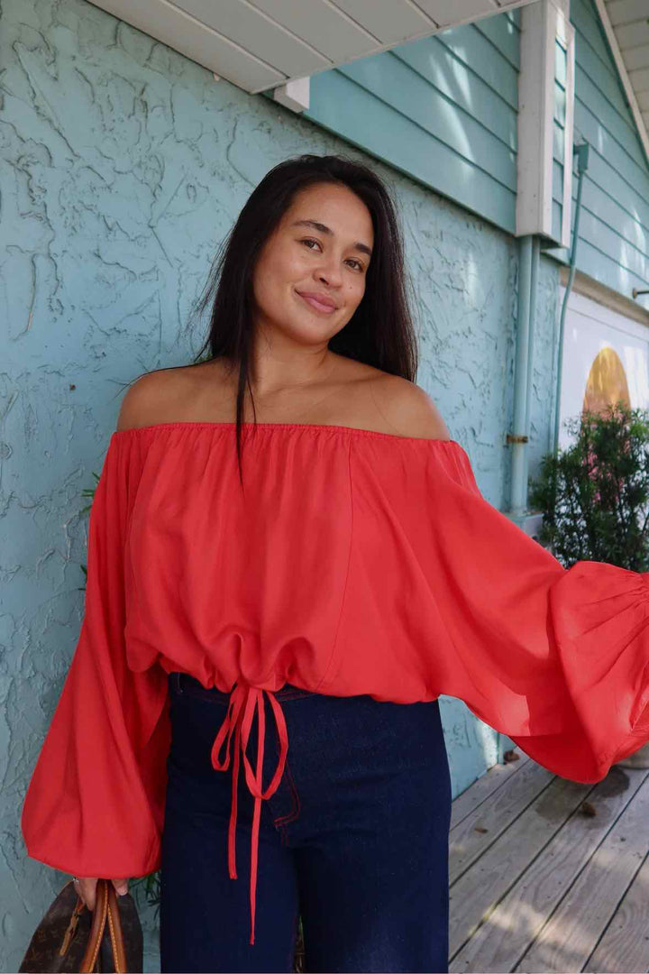 Coniglio Size o/s Red Top