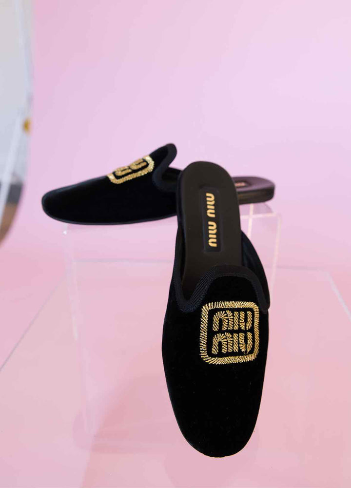 Miu Miu Shoe Size 38 Mules