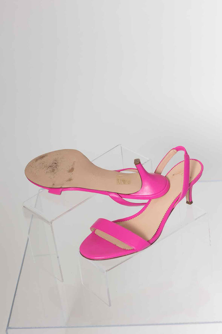 J.Crew Shoe Size 9 Neon Pink Low Heels