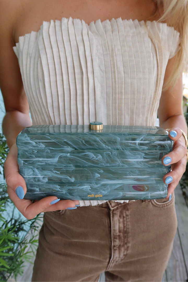Cult Gaia Blue Purse
