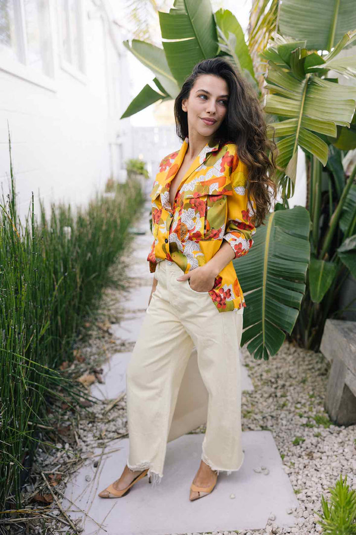 Citiens of Humanity Size 24 Butter Yellow Jeans