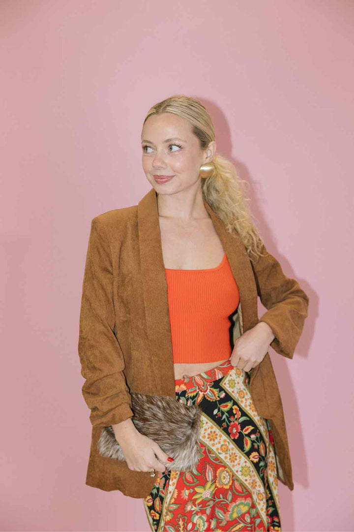 House of Harlow Size Small Orange Tank Top