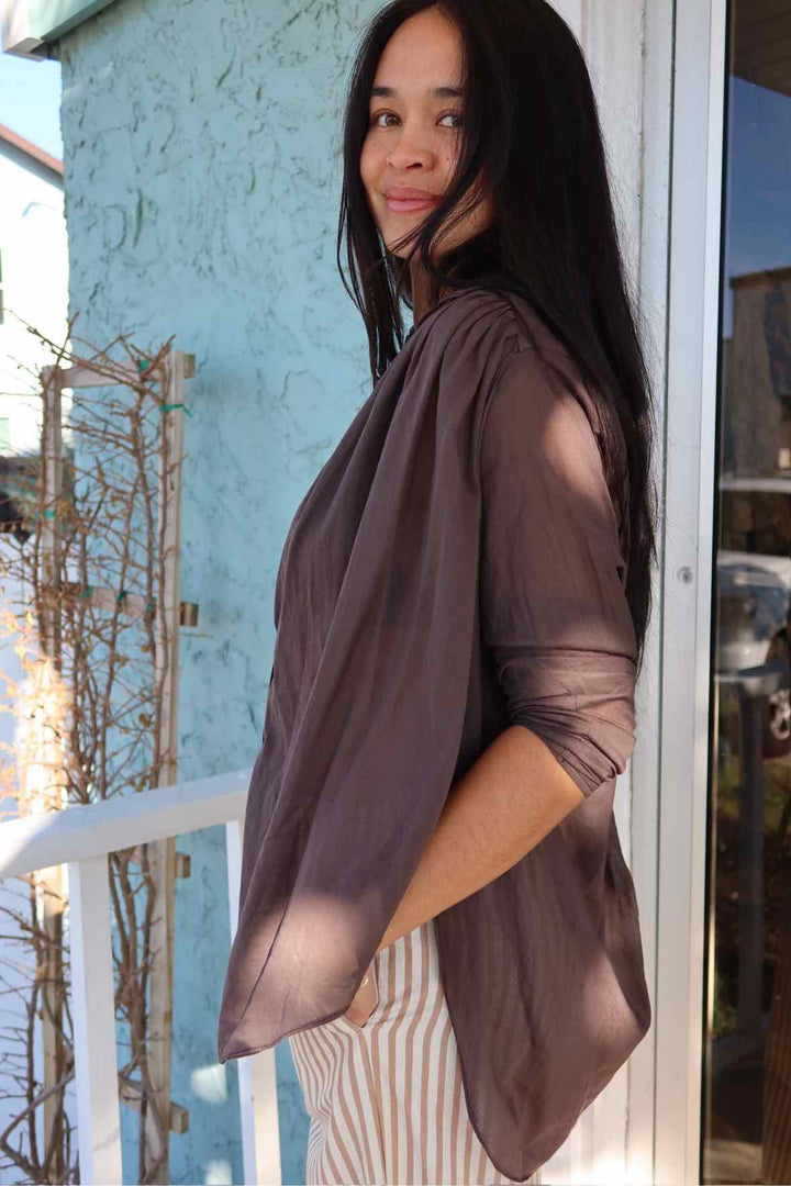 Devotion Twins Size Small Brown Top