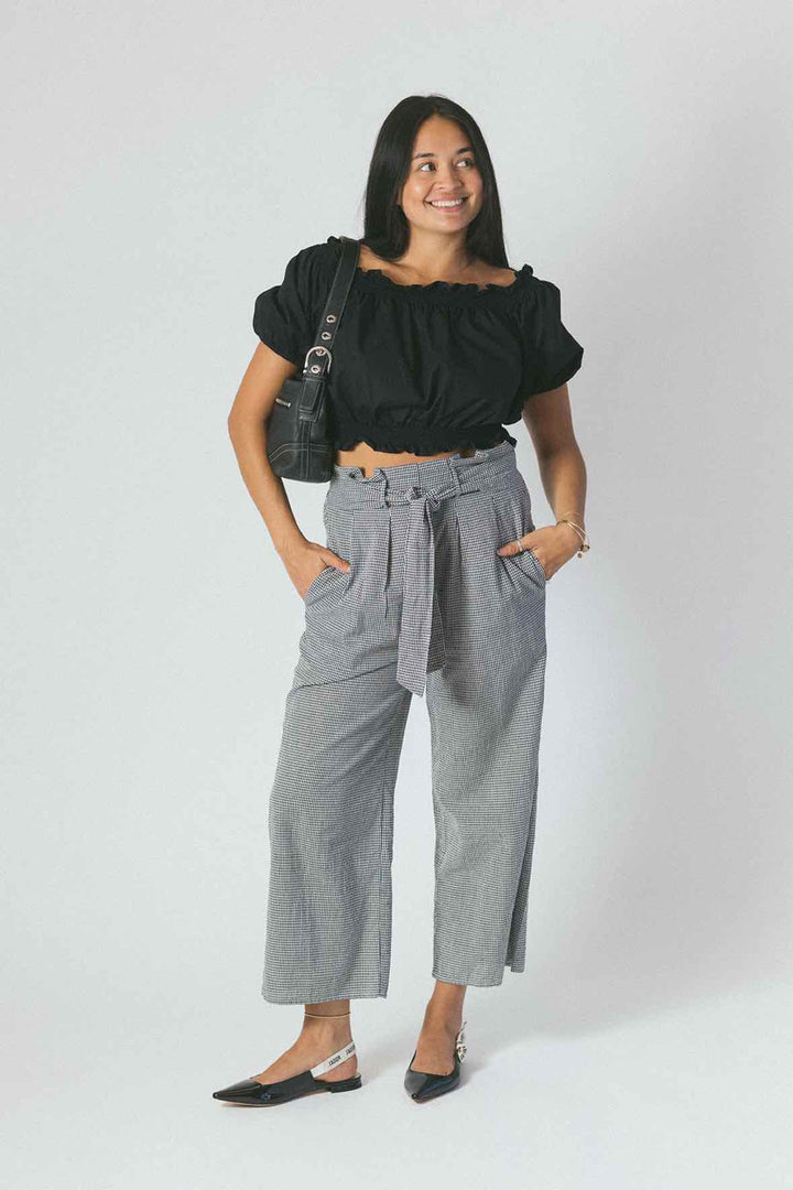 Xirena Cropped Poplin Top