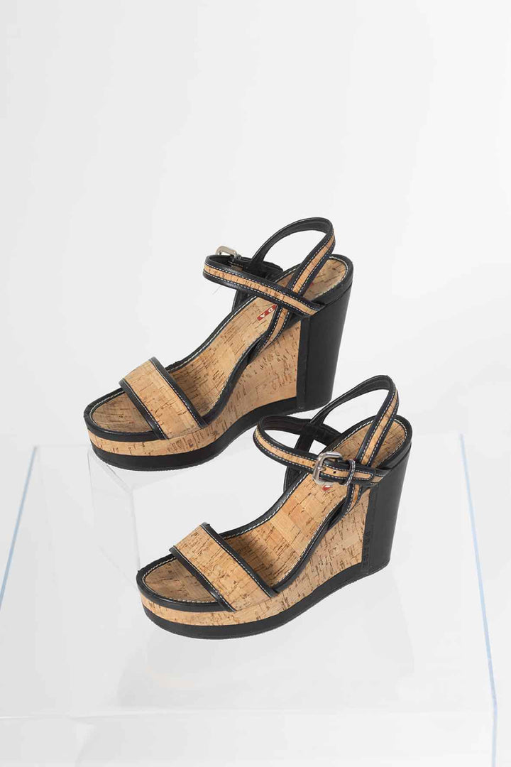 Prada Shoe Size 38.5 Cork Wedge