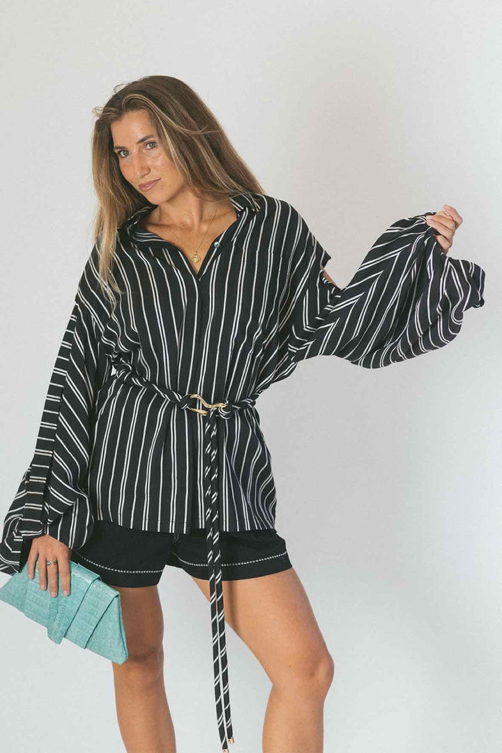 Acler Size 2 Black Top