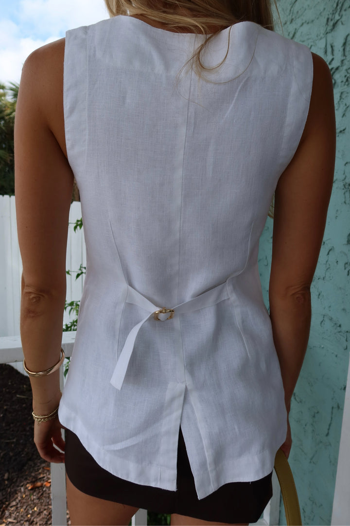 Posse Size XS White Top