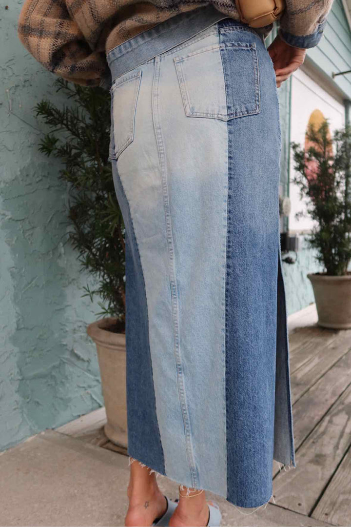 Zara Size Medium Denim Skirt