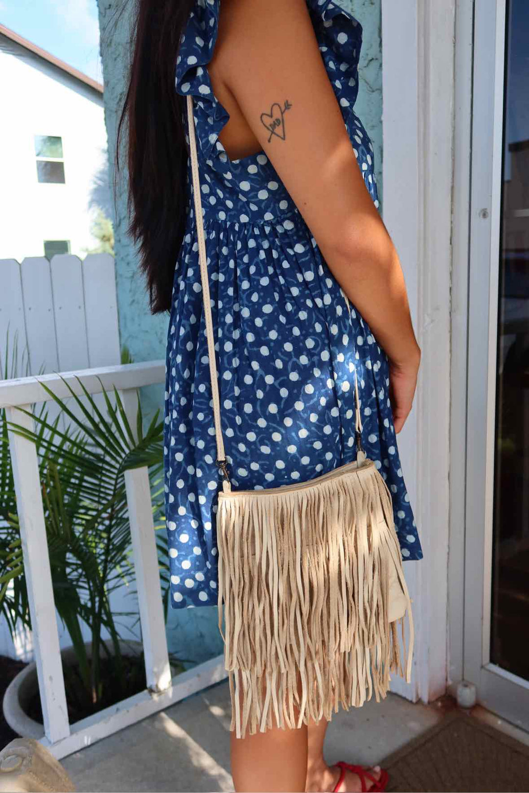 Mcfadin Ivory Purse