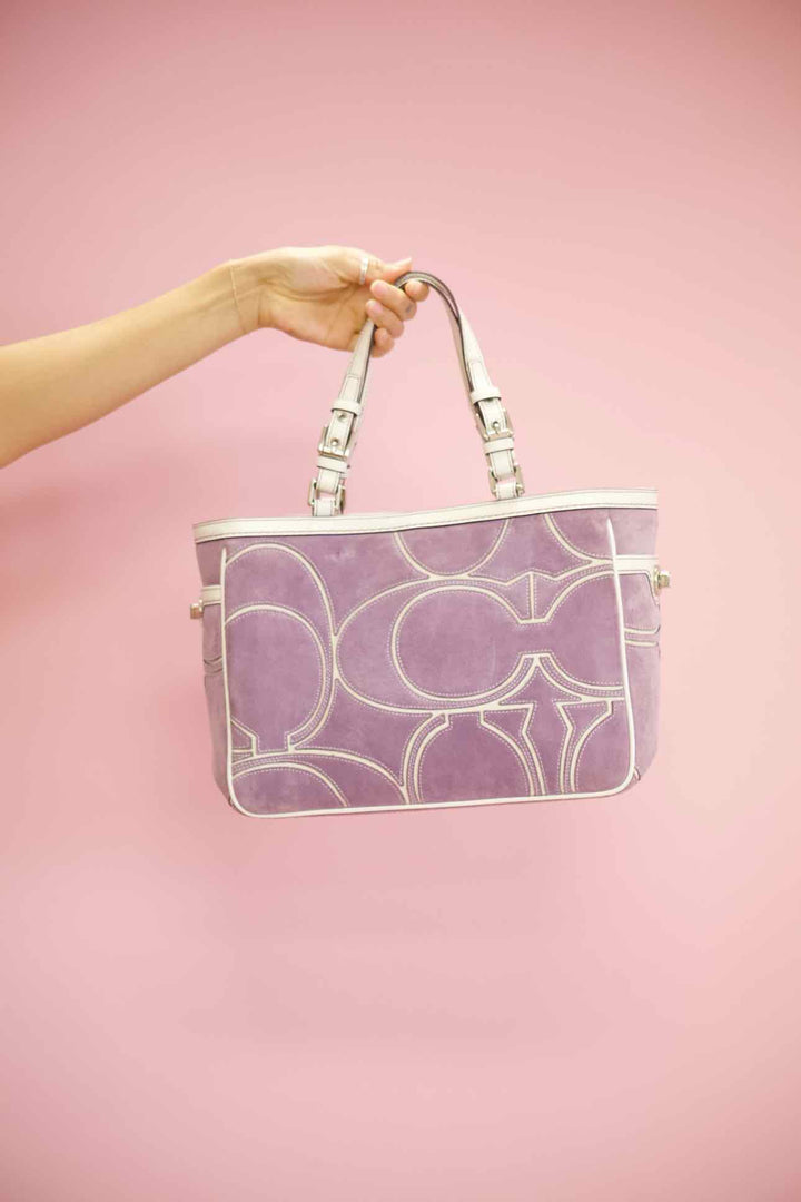 Coach Purple Purse