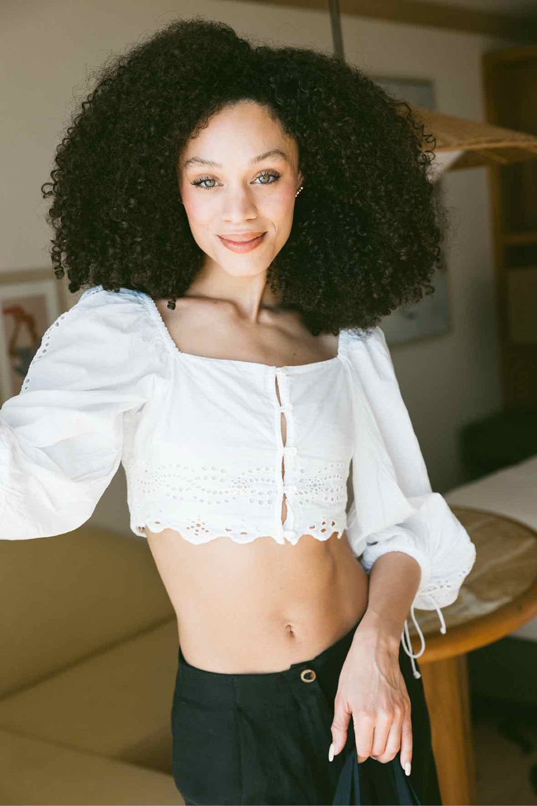 Cleobella Size Small White Top