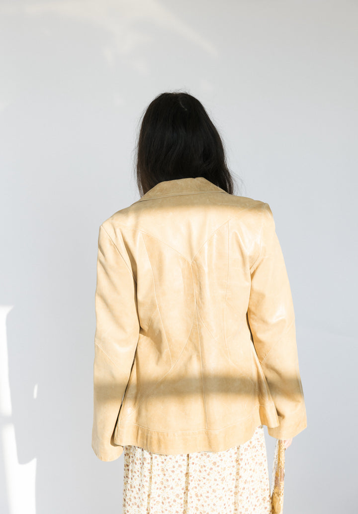 Neely Mack Size Large Camel Jacket