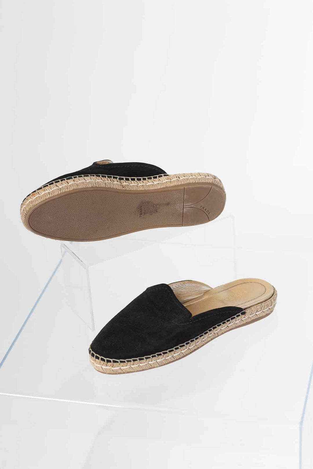 Prada Shoe Size 38 Espadrille Slides